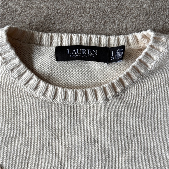 Ralph Lauren cream Golden Retriever Dog Sweater Jumper S - Picture 5 of 7